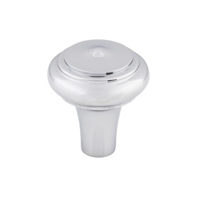 Aspen II Peak 1 1/4" Diameter Round Knob - Polished Chrome