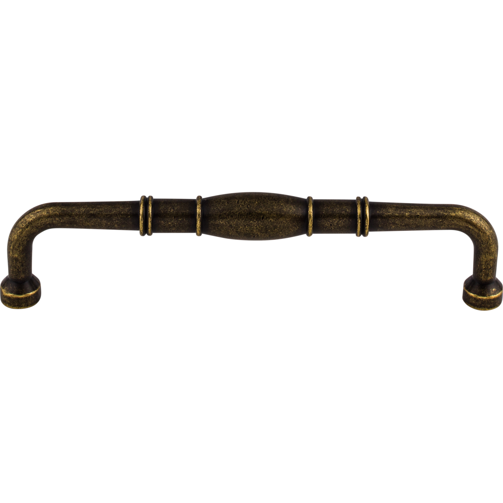 Normandy 7" Center to Center Bar Pull - German Bronze