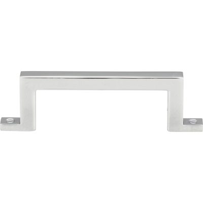 Campaign 3" Center to Center Bar Pull - Polished Chrome
