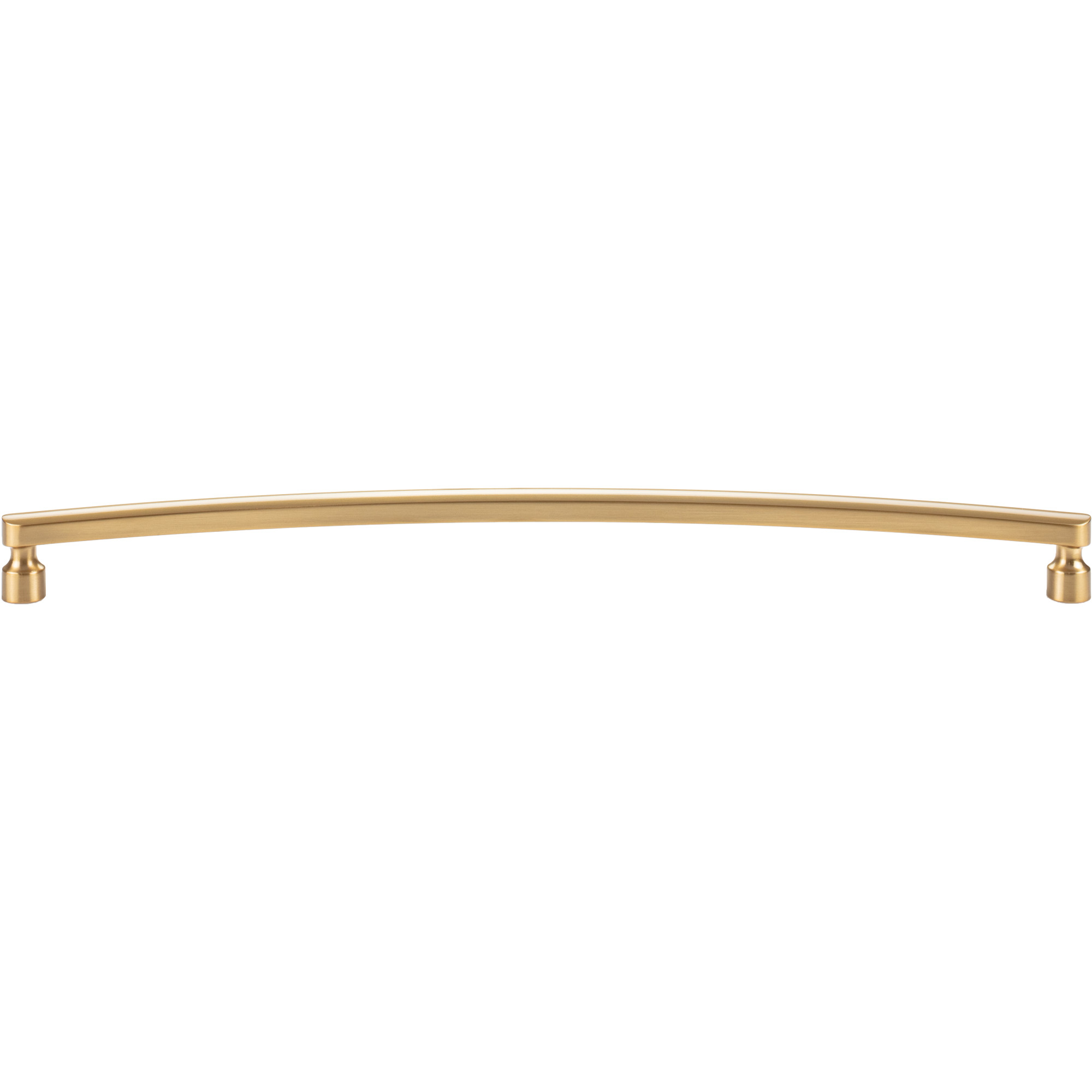 Lennox 12" Center to Center Bar Pull - Warm Brass