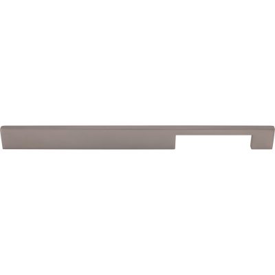 Linear 12" Center to Center Bar Pull - Ash Gray