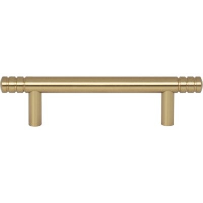 Griffith 3 3/4" Center to Center Bar Pull - Warm Brass