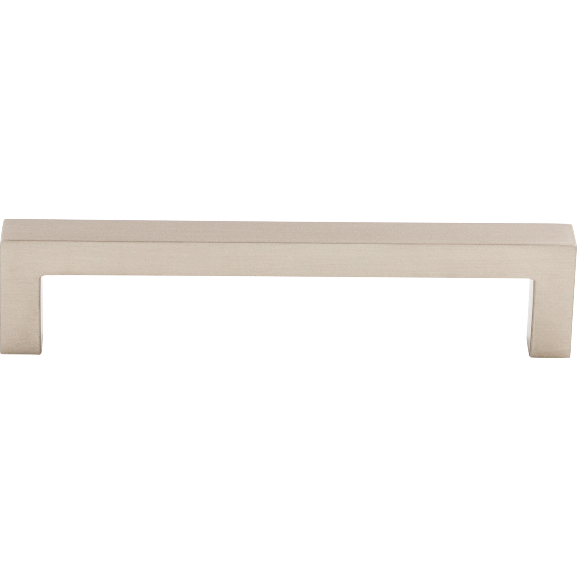 Square Bar 5 1/16" Center to Center Bar Pull - Brushed Satin Nickel