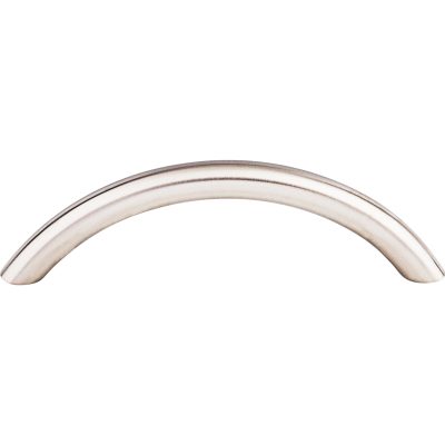 Solid Bowed 3 3/4" Center to Center Bar Pull - Stainless Steel