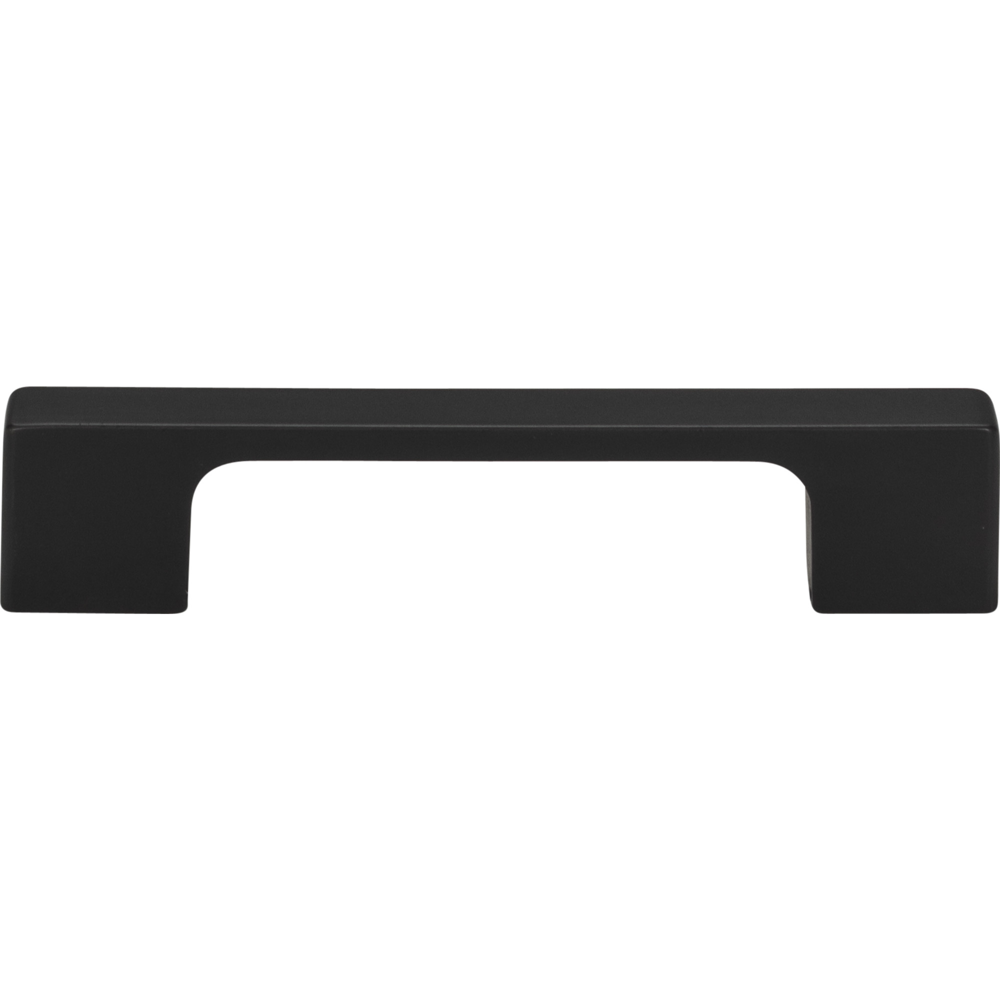 Thin Square 3 3/4" Center to Center Bar Pull - Modern Bronze