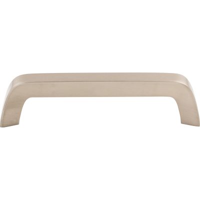 Tapered Bar 5 1/16" Center to Center Bar Pull - Brushed Satin Nickel