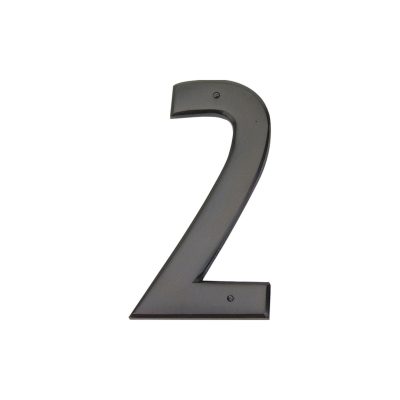 Mission 5-1/2" H  House Number - Aged Bronze