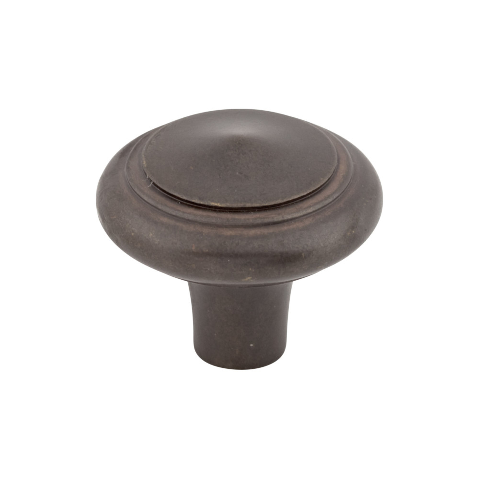 Aspen Peak 1 5/8" Diameter Round Knob - Medium Bronze