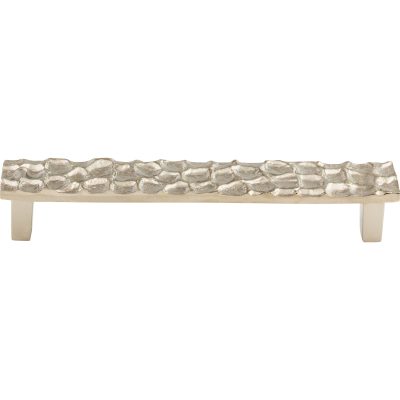 Cobblestone 6 5/16" Center to Center Bar Pull - Polished Nickel