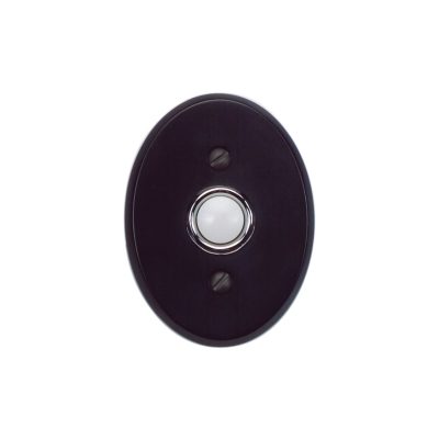 Traditionalist Push Button - Matte Black