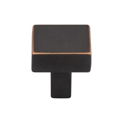 Channing 1 1/16" Length Square Knob - Umbrio
