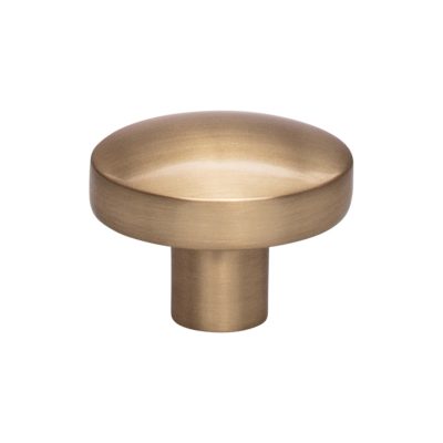 Hillmont 1 3/8" Length Oval Knob - Honey Bronze