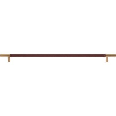 Zanzibar 17" Center to Center Appliance Pull - Warm Brass