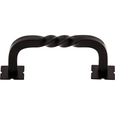 Twist 3" Center to Center Bar Pull - Patina Black